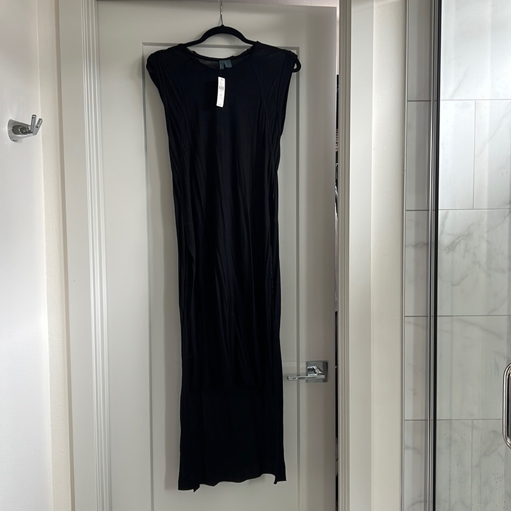 Left of Center 100% cotton high low tunic, size XS